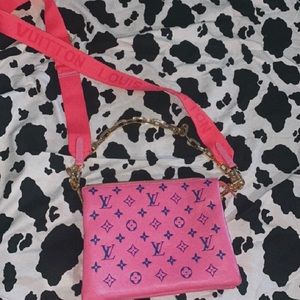 COPY - Louis Vuitton Coussin Bag Monogram Embossed Lambskin PM Pink